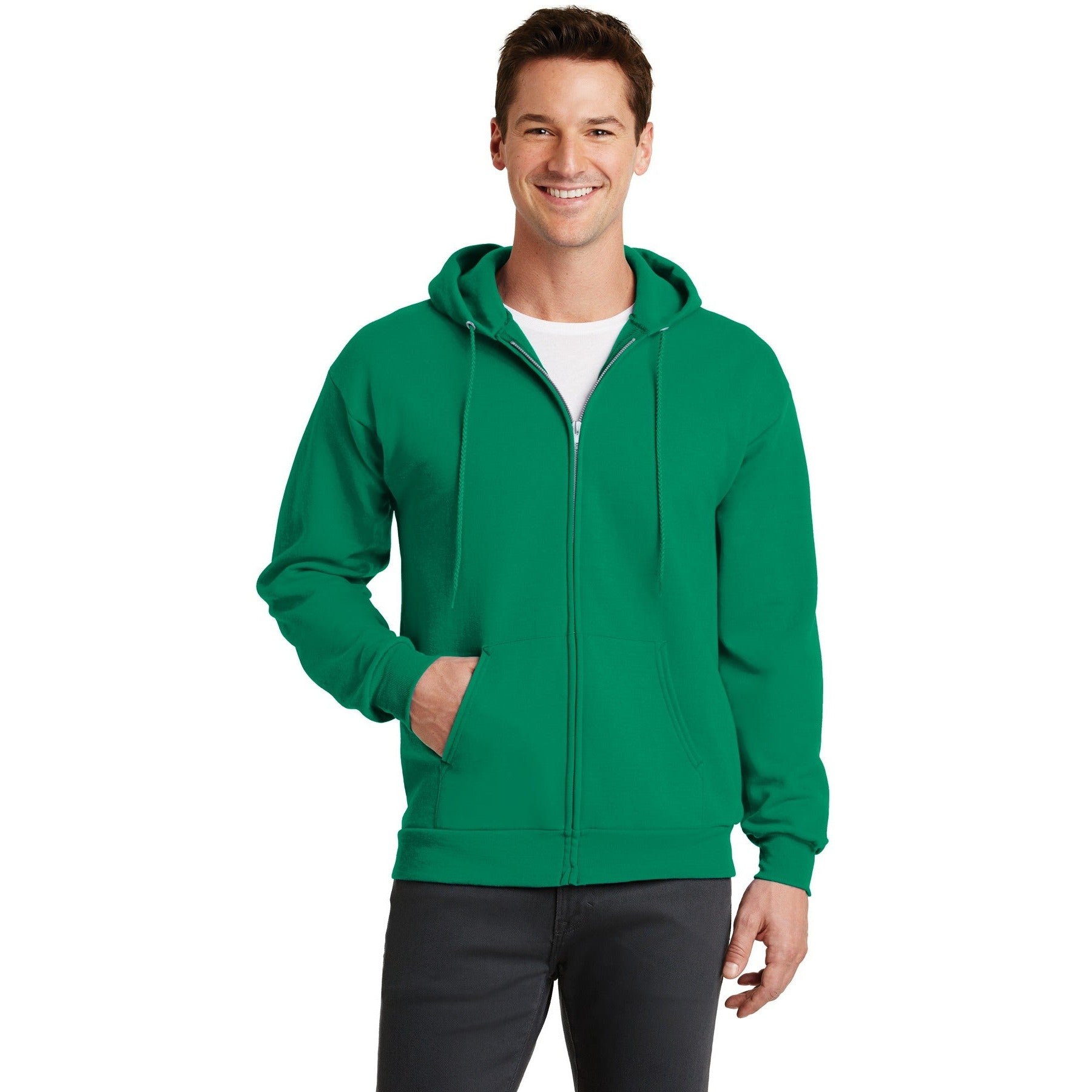 Port & Company-Port & Company® - Core Fleece Full-Zip Hooded Sweatshirt. PC78ZH-MedTech-12
